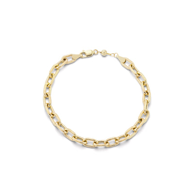 Thick Elongated Link Bracelet