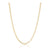 Thick Elongated Link Necklace