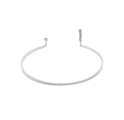 Diamond Bar Choker