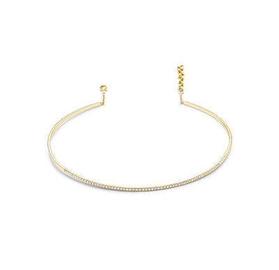 Diamond Bar Choker
