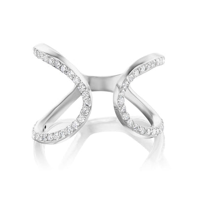 Diamond Free Form Ring