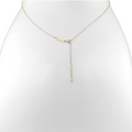 Cadena para el cuerpo con cuentas de talla diamante - KBH x GAB 