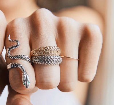 Snake Eyes Ring