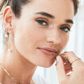 Gotas de diamante Akoya 