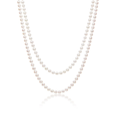 Akoya Pearl Double Strand Necklace