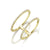 Diamond Double Stack Ring