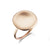 Gold Disc Ring