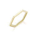 Anillo hexagonal recuperado