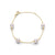 Akoya Pearl Station Bracelet