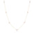 Akoya Pearl Station Necklace