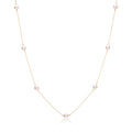 Akoya Pearl Station Necklace