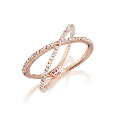 Anillo de diamante X 