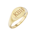 Personally Yours Oval Signet Ring