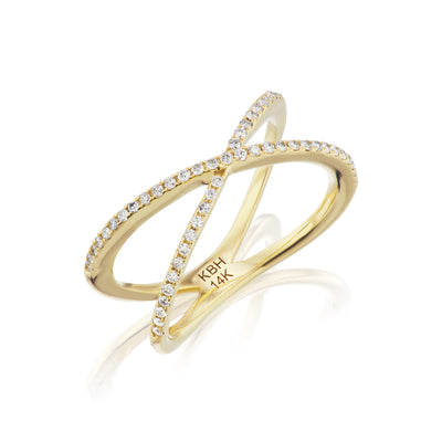Anillo de diamante X 