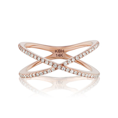 Anillo de diamante X 