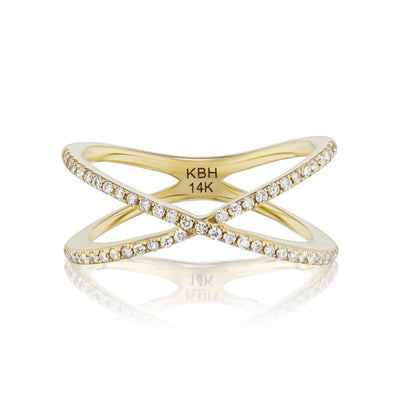 Anillo de diamante X 