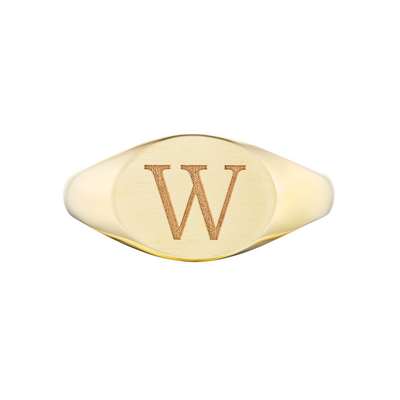 Personally Yours Oval Signet Ring