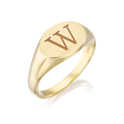 Personally Yours Oval Signet Ring