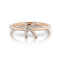Anillo de diamantes personalmente tuyo