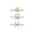 Anillo de diamantes personalmente tuyo