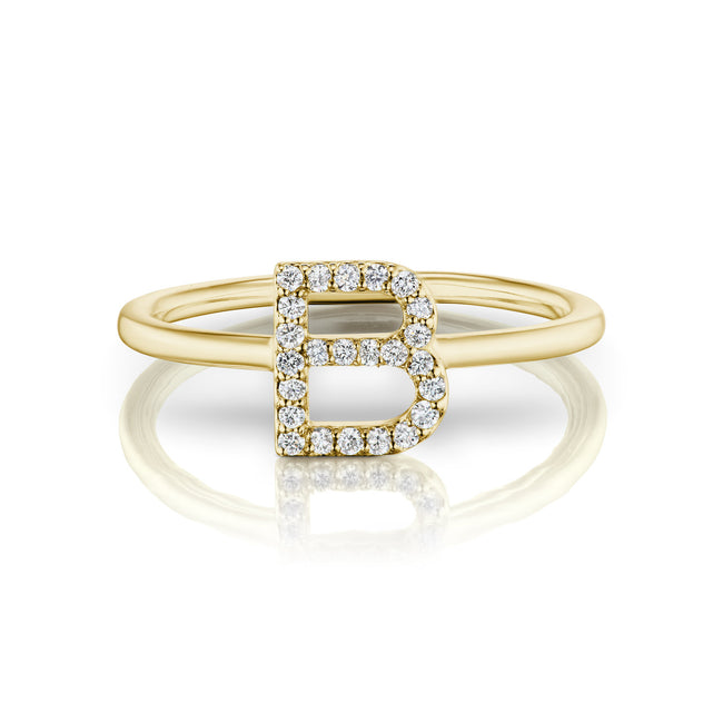 Anillo de diamantes personalmente tuyo