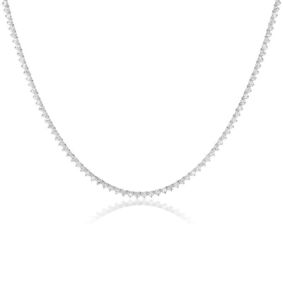 Classic Diamond Tennis Necklace