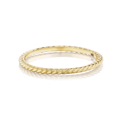 Twisted Rope Ring