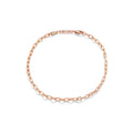 KBH x Gab: Linked Up Anklet - Rose