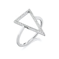 Diamond Arrow Ring