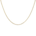 Collar clásico de tenis con diamantes