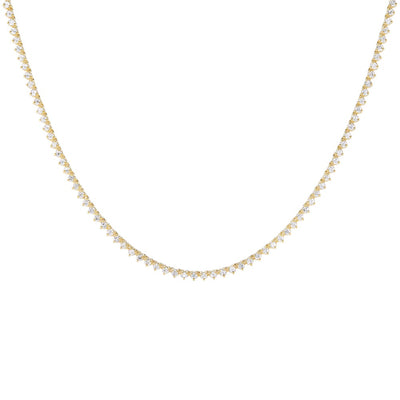 Classic Diamond Tennis Necklace